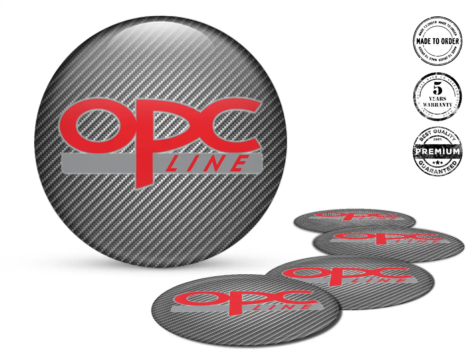 Opel Design Silicone Logo Amélioration Badges Roues